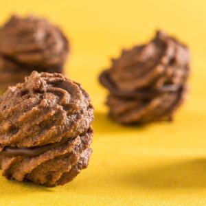 Ricetta baci di dama al cioccolato