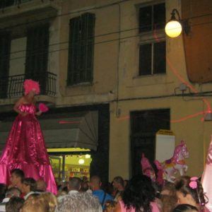 Notte rosa a Bordighera
