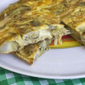 Ricetta frittata di carciofi